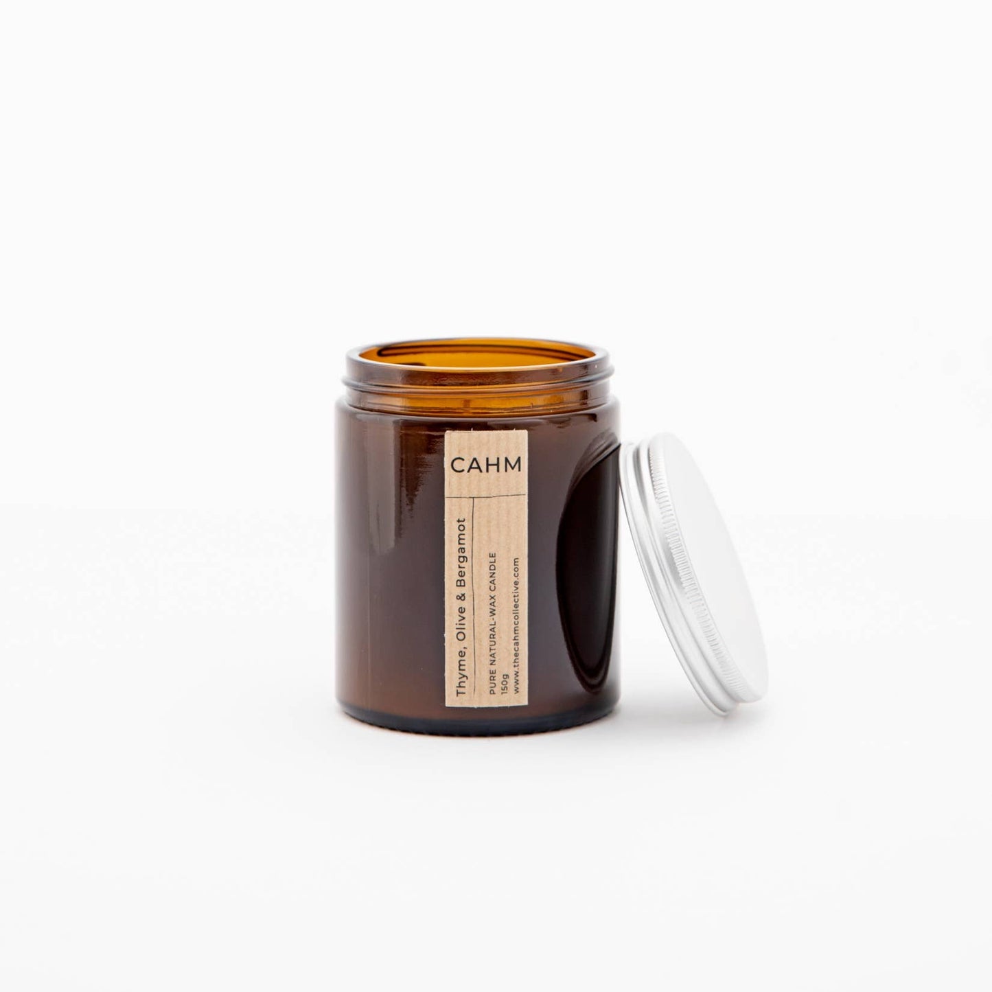 Thyme Olive Bergamot Amber Soy Candle