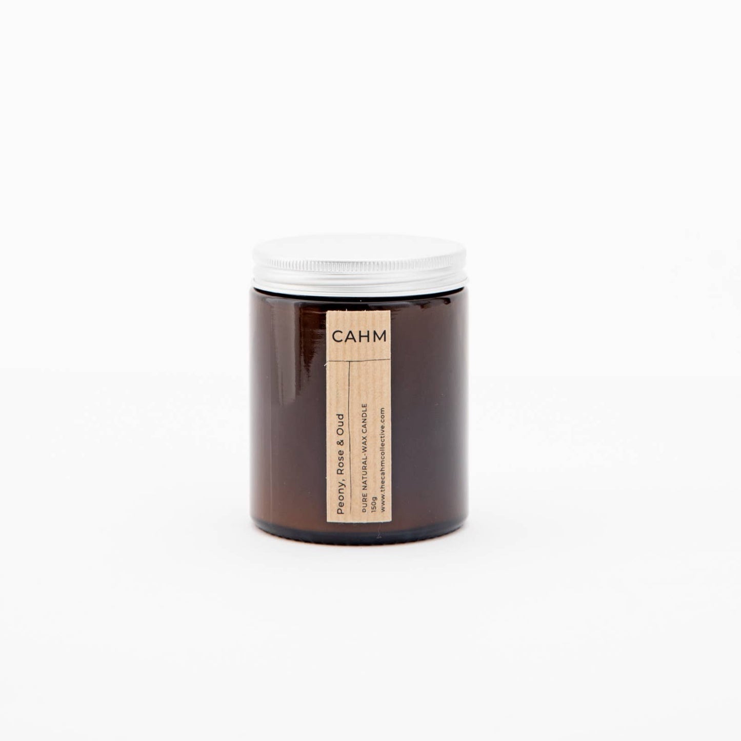 Peony Rose Oud Amber Soy Candle