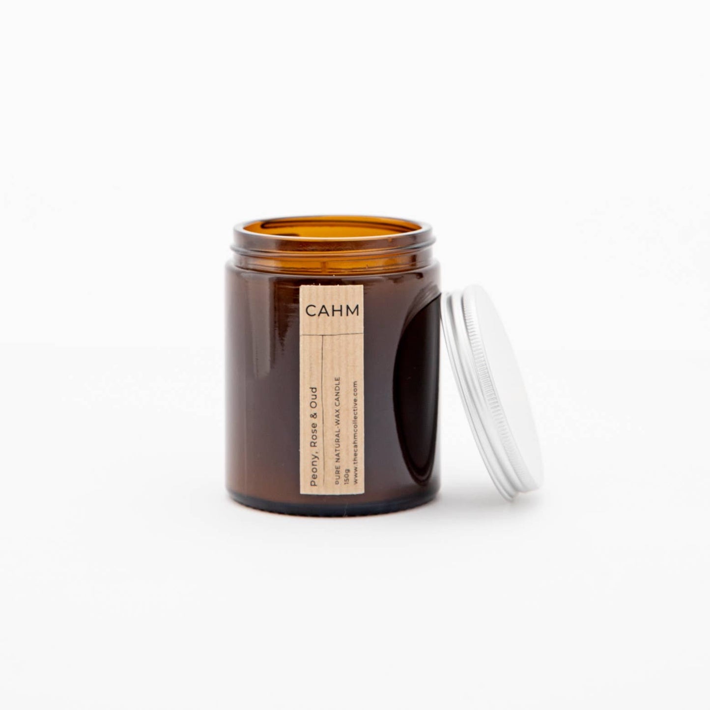 Peony Rose Oud Amber Soy Candle