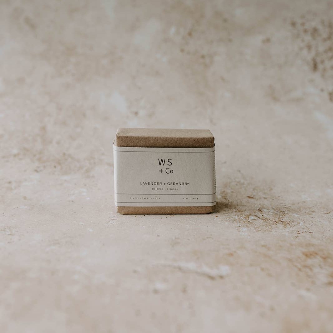 Lavender + Geranium Soap